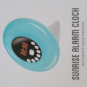 Teal Sunrise alarm clock